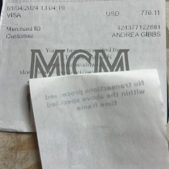 MCM shoulder bag leather cognac brown adjustable strap - Picture 14 of 14